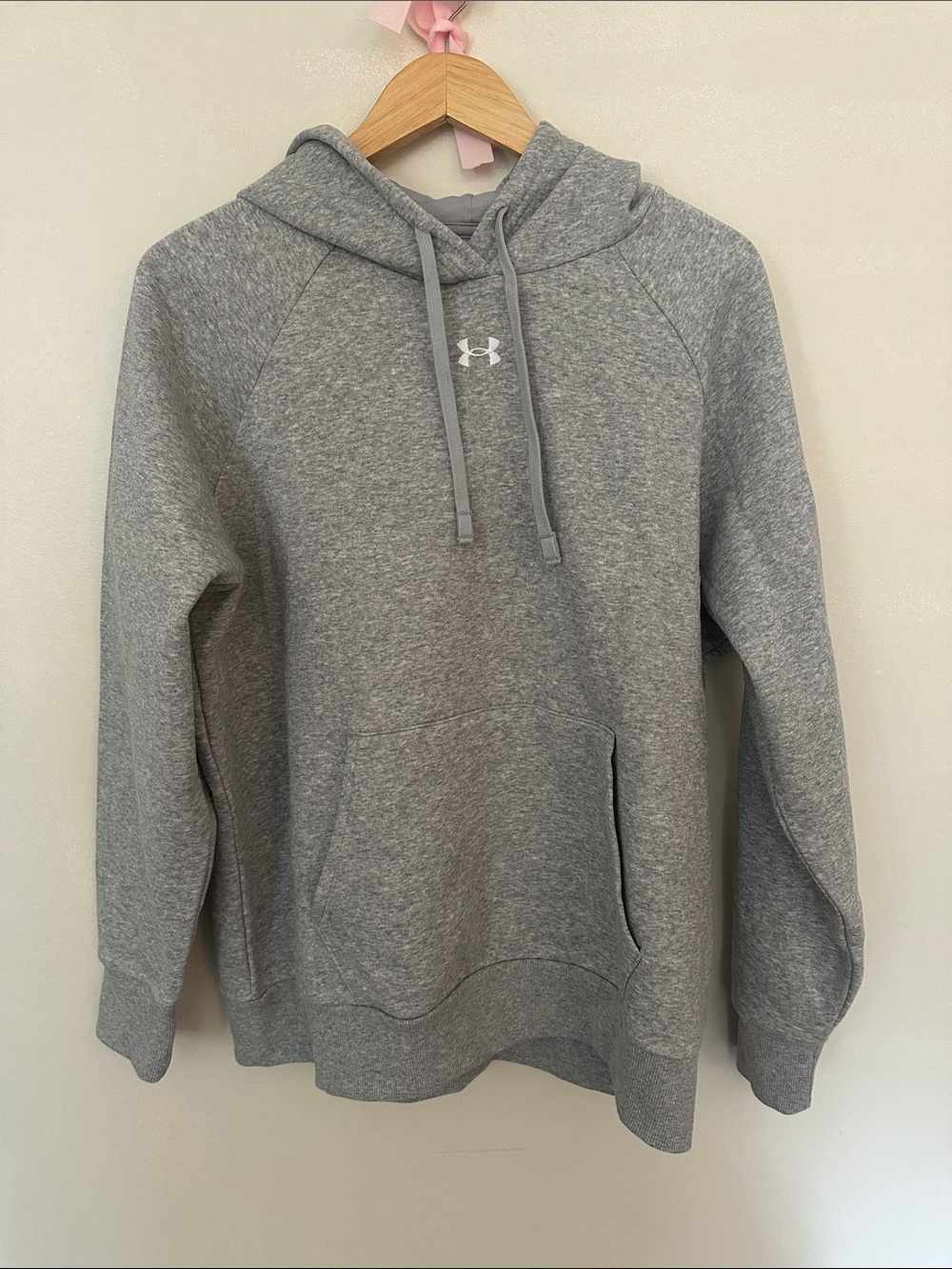 Under Armour Men's Heather Gray Pullover Hoodie